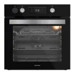 Silverline 65P4 Pop-Out Düğmeli Antrasit Gri Ankastre Fırın - Görsel 3